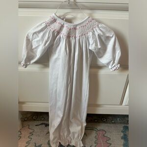 The Beaufort Bonnet Company Smocked Greeting Gown